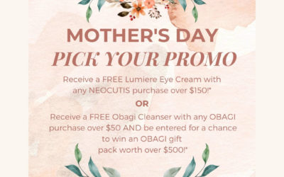 Pick your PROMO for May